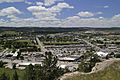 Rapid City, South Dakota seen from Dinosaur Park