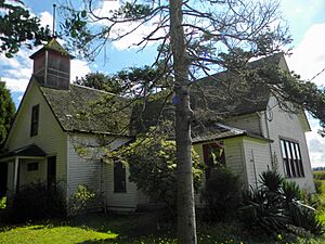 Skagit City School, one of the few remnants of Skagit City. Photographed, 2013