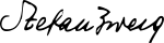 Stefan Zweig Signature 1927.svg