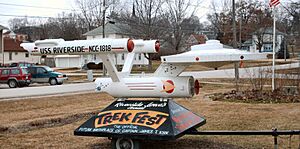 USS Riverside Enterprise Replica