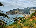 View of Avalon Harbor from the Chimes Tower