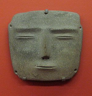 WLA lacma stone mask closed