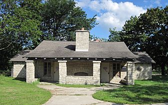 WPA canoe house iowa