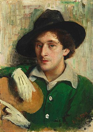 Yury Pen - Portrait of Marc Chagall