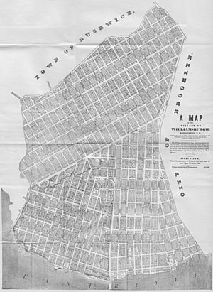 1845 Williamsburg Map