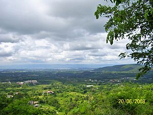 A cloudy view of dehradun