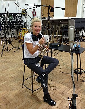 Balsom recording at Abbey Road, London 2013.jpg