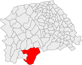 Location in Suceava County