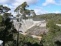 Canningdam spillway