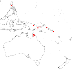 Cecarria obtusifolia Dist GBIF.png