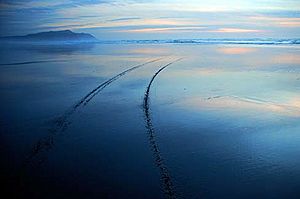 Del Rey Beach Sunset (Clatsop County, Oregon scenic images) (clatDA0095)