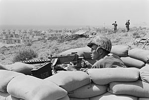 Foxhole - Lebanon - Beirut - July 1958