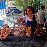 Huay Kaew waterfall grill