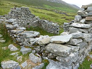 Inside deserted house - Achill