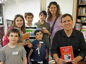 Jeff Kinney in Israel 2016