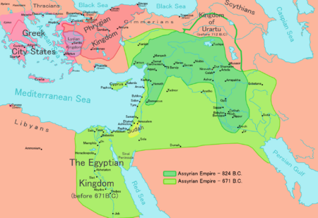 Map of Assyria