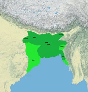 Map of Bengal Sultanate