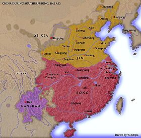 Map of China 1142