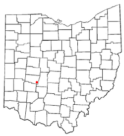 Location of South Charleston, Ohio