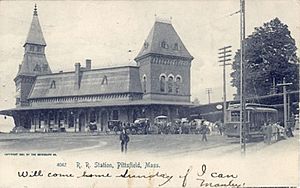 Pittsfield B&A RR sta pits