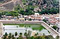 Temple tank (Pushkarni) at Shravanabelagola