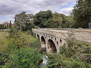 The Pinxton to Mansfield viaduct near Kings Mill