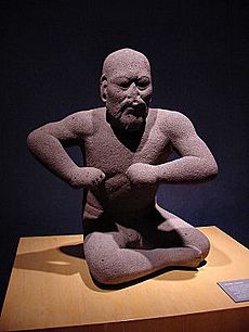 The Wrestler (Olmec) by DeLange