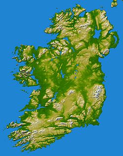 Topography Ireland