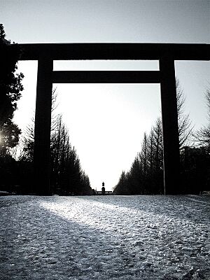 Yasukuni 1st Torii 20060122