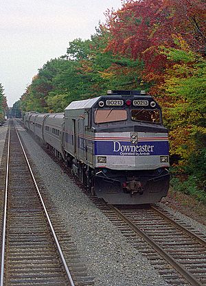 Amtrak downeaster ocean park 2005