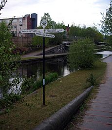 BCN Rotton Park Junction fingerpost