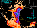 Beulah 1967 rainfall