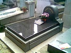 Debussy's grave