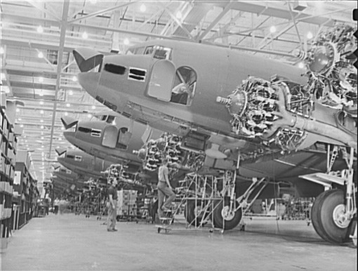 Douglas Aircraft plant, Long Beach, CAf