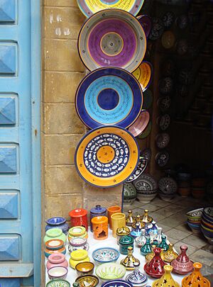 Faience in Essasouira