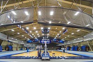 Hamilton College NY basketball court