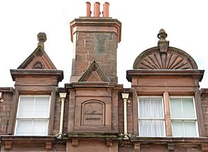 Henderson Street Simpson Building Detail