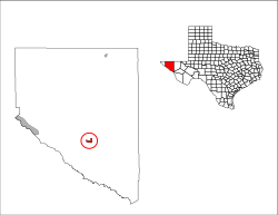 Hudspeth County SierraBlanca.svg