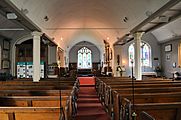 Interior of St Mary's church, Teddington