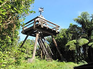 Kakepuku summit lookout tower