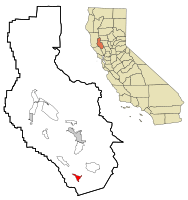 Location within Lake County and the State of California