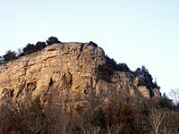 Maiden Rock at Lake Pepin