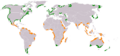 Map Halophytes