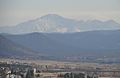 Pikes Peak as seen from Castle Rock CO