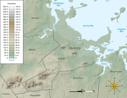 Quincy MA geography