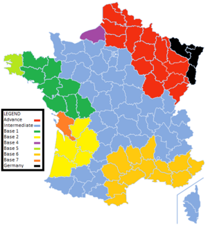 SOS Territories in WW I