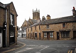 St Leonard's Church, Padiham, from Guy Street