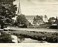 St Mary'sChurchHorhsamSussexEnglandcirca1910