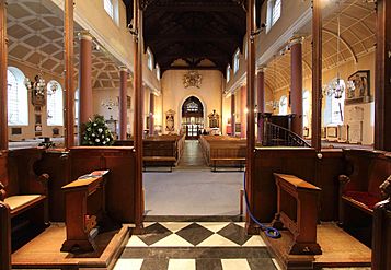 St Mary Magdalene, Richmond - West end (geograph 3244448)