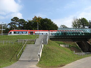 TU Darmstadt HaltepunktTULichtwieseMitRB65